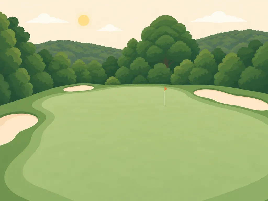 Illustration of Golfclub Schloss Weitenburg (Meisterschaftsplatz)