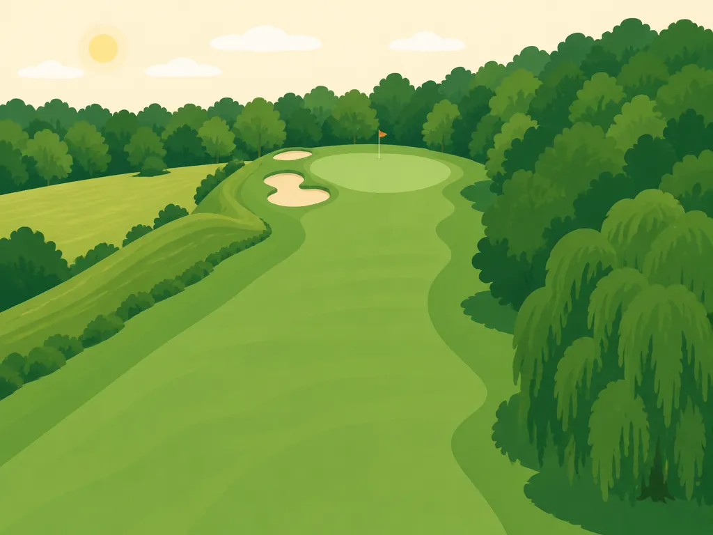 Illustration of Pine Knot Golf & Country Club