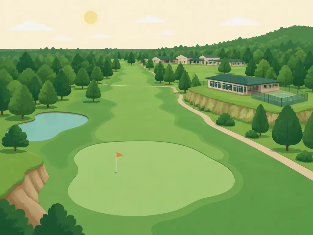 Illustration of Meadow Creek Golf Resort