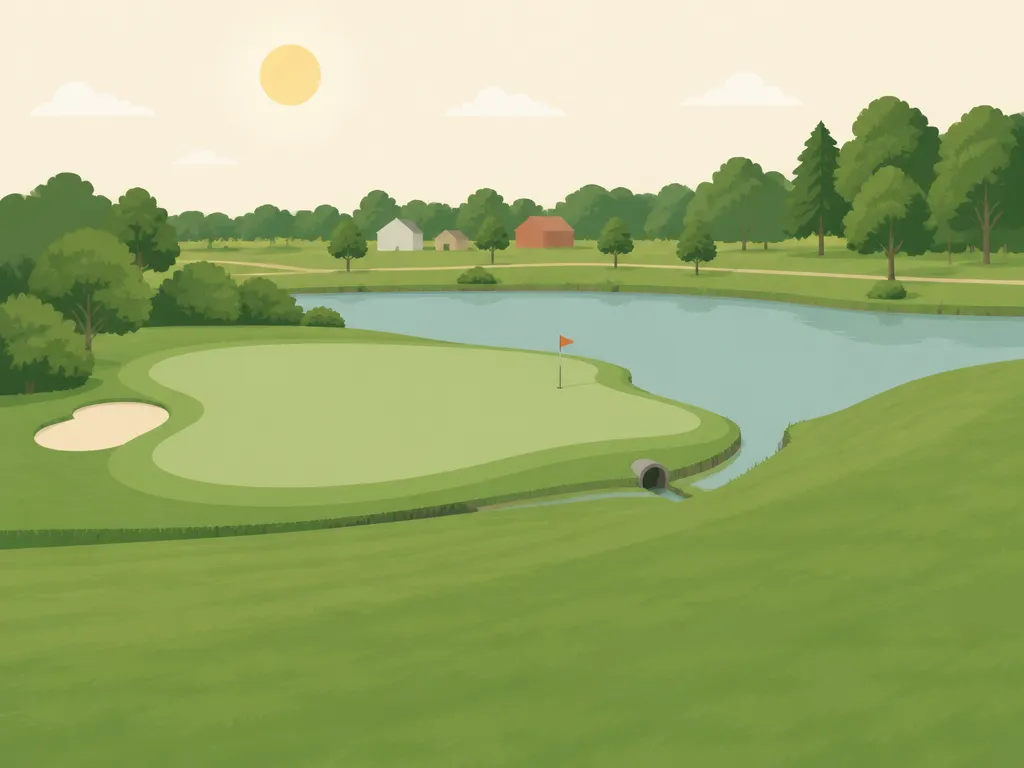 Illustration of Meaford Golf Course
