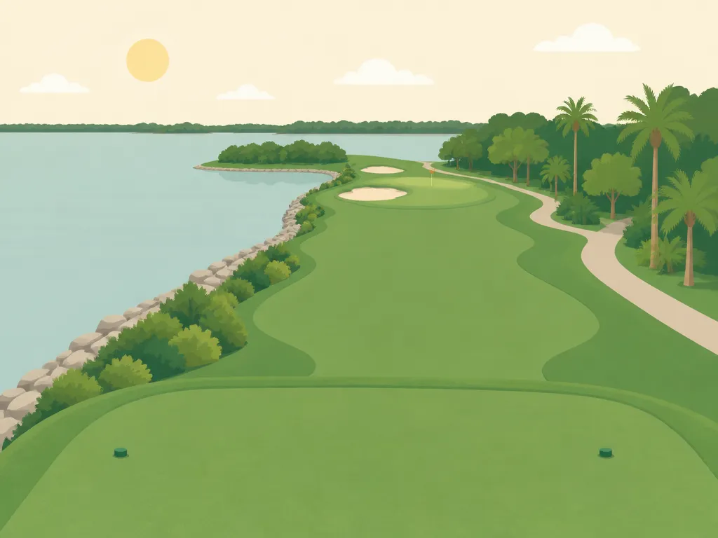 Illustration of The Moorings Yacht & Country Club (The Moorings)