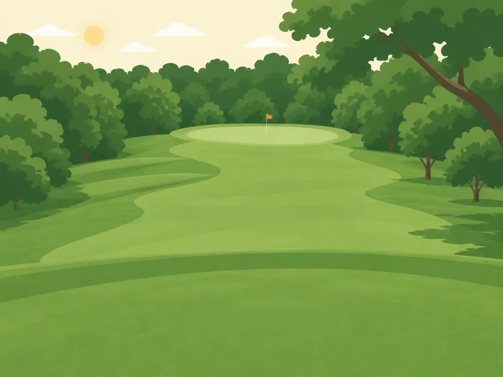 Illustration of Sun Valley Golf Course