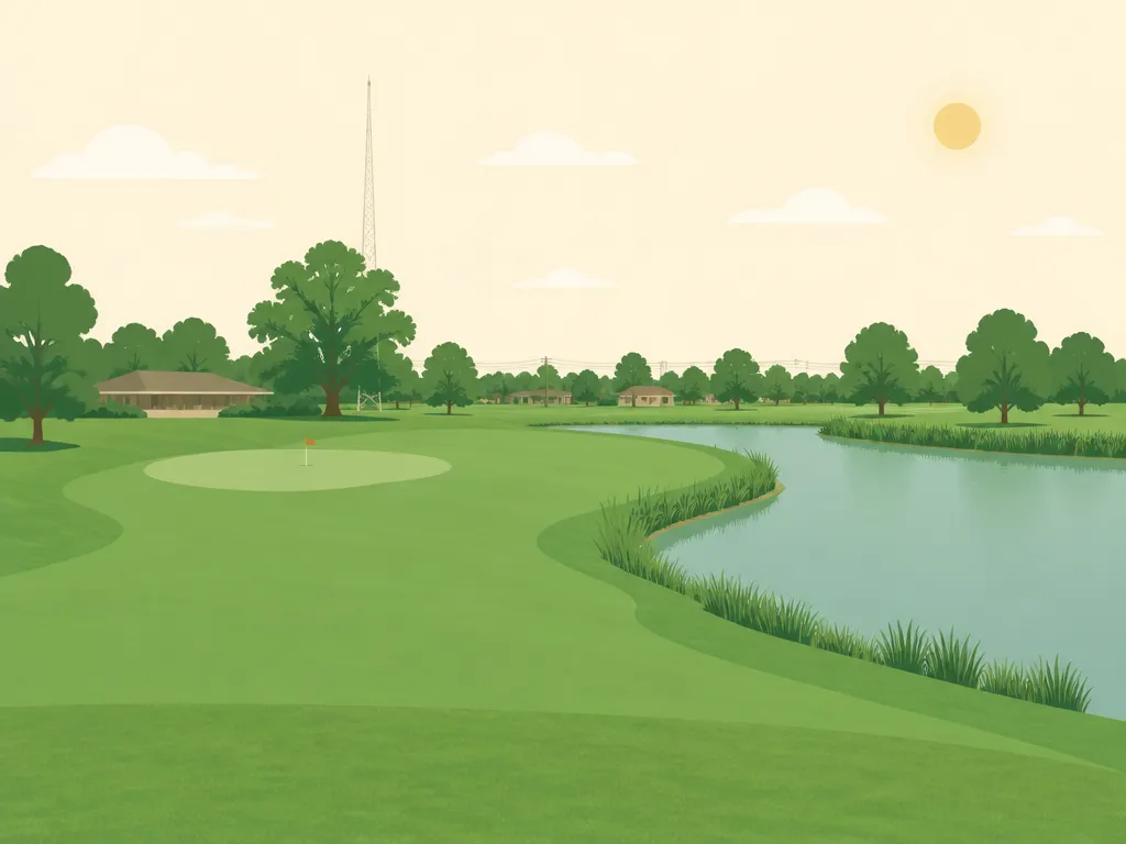 Illustration of The Island Country Club