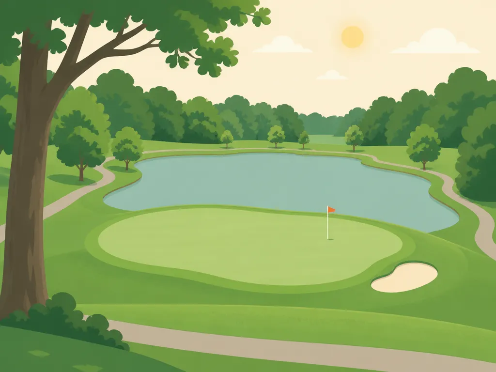Illustration of Beech Creek Golf Course