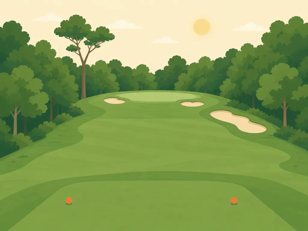 Illustration of Schroon Lake Municipal Golf Club
