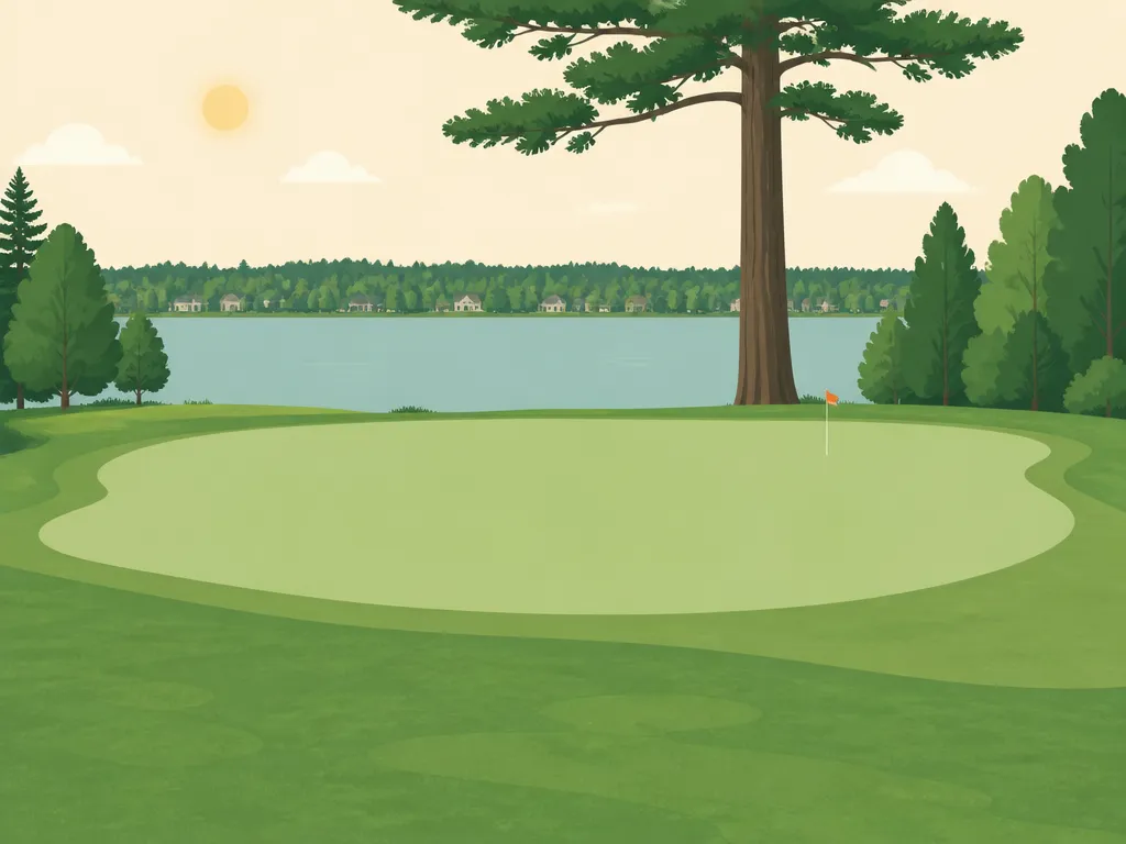 Illustration of Olympia Golf & Country Club