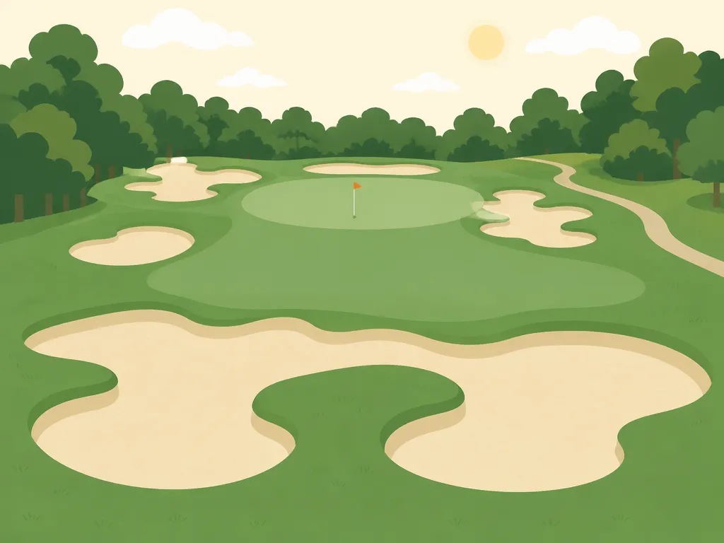 Illustration of Industry Hills Golf Club at Pacific Palms Resort (Babe Zaharias)
