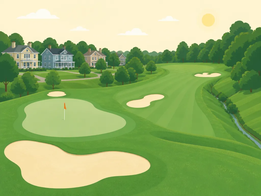 Illustration of Triggs Memorial Golf Course