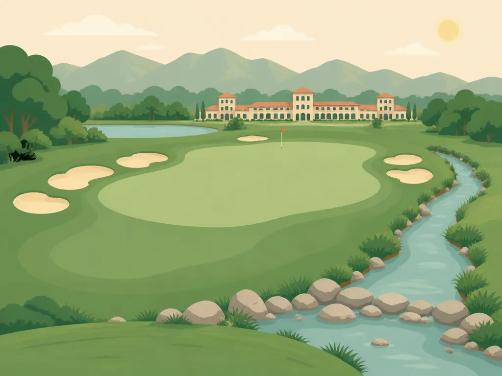 Illustration of Barona Creek Golf Club
