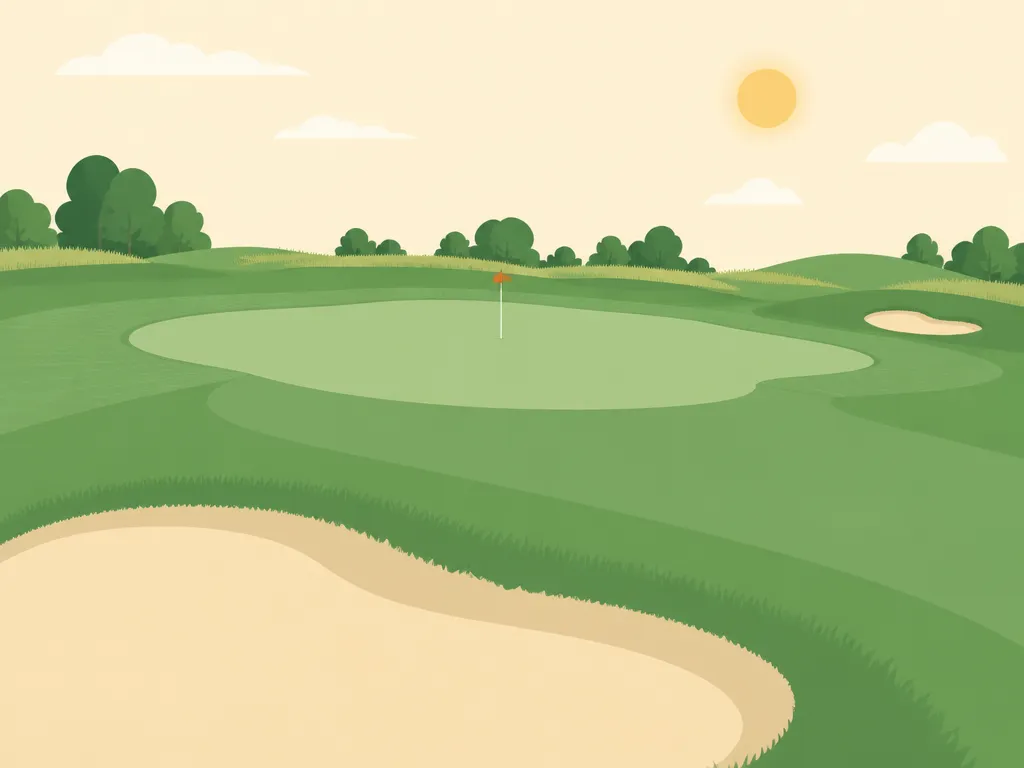 Illustration of Iron Creek Golf Club