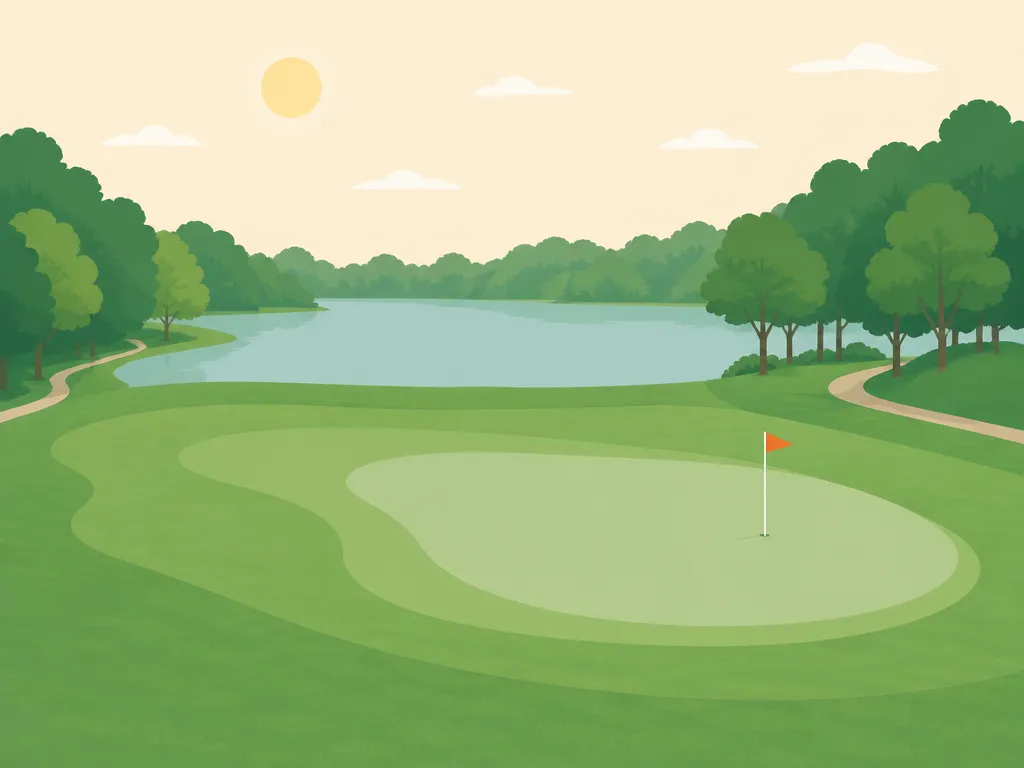 Illustration of Oakland City Golf Club