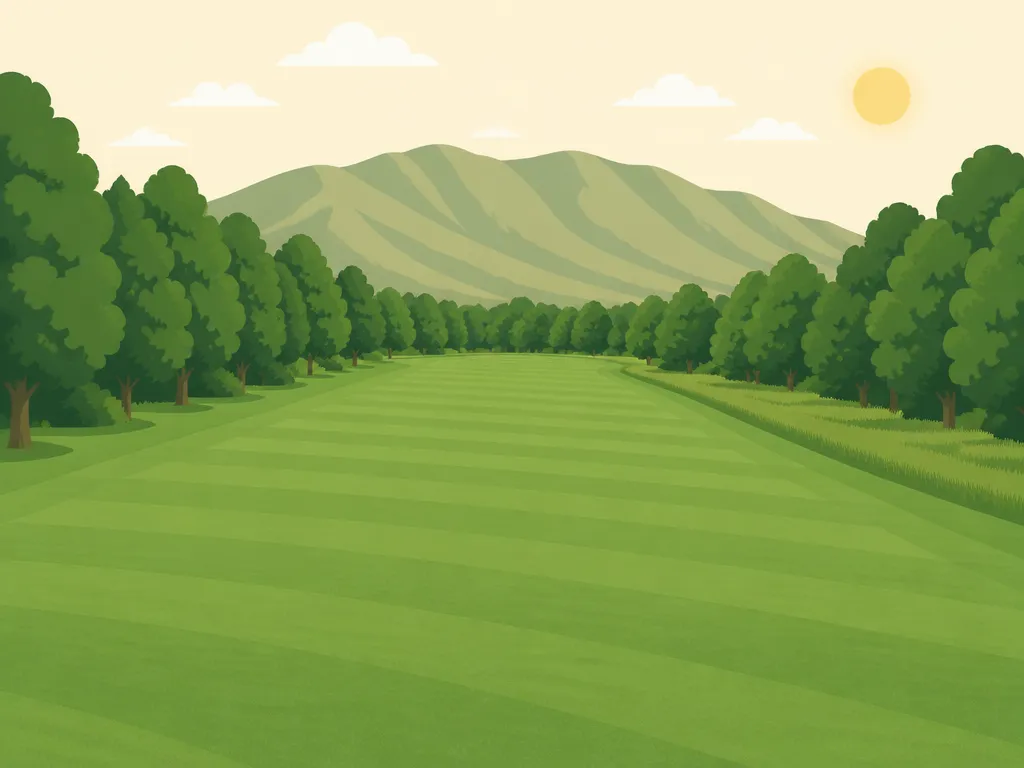 Illustration of Riverside Golf Course