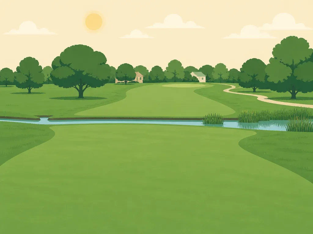 Illustration of Eagle Lake Golf Course