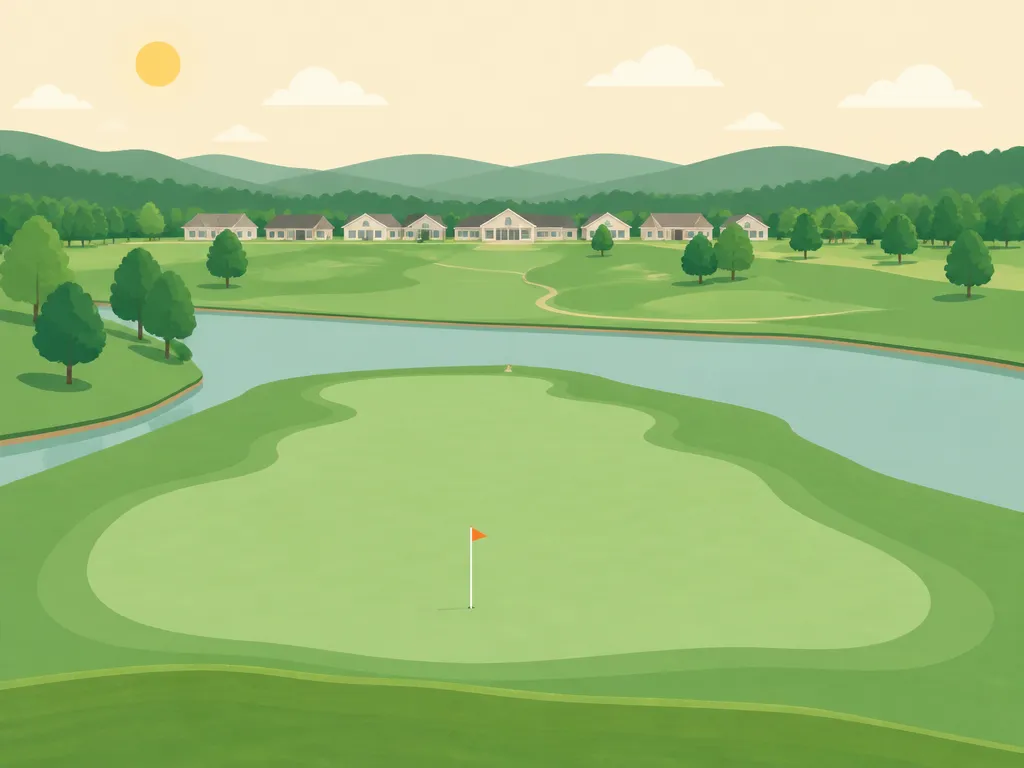 Illustration of Woodridge Golf Club