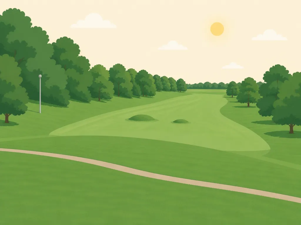 Illustration of Middlecreek Golf Course