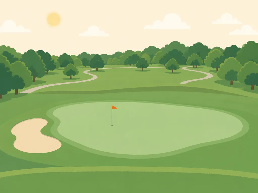 Illustration of Max A. Mandel Municipal Golf