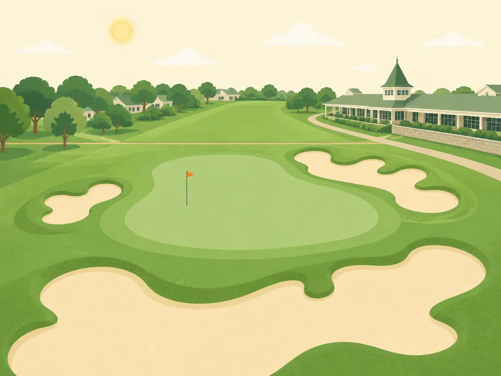 Illustration of Nudgee Golf Club (Kurrai)