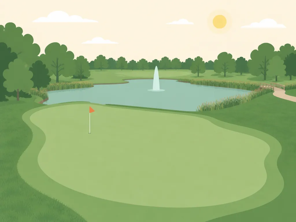 Illustration of Spring Valley Golf Club