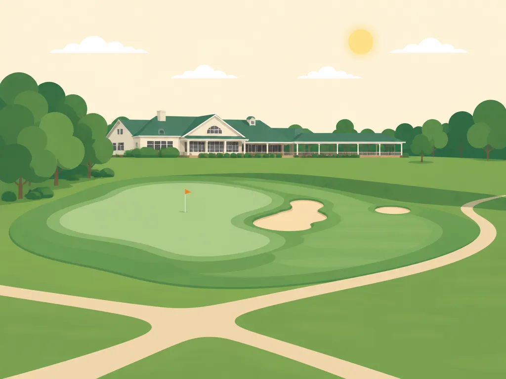 Illustration of Bogey Hills Country Club