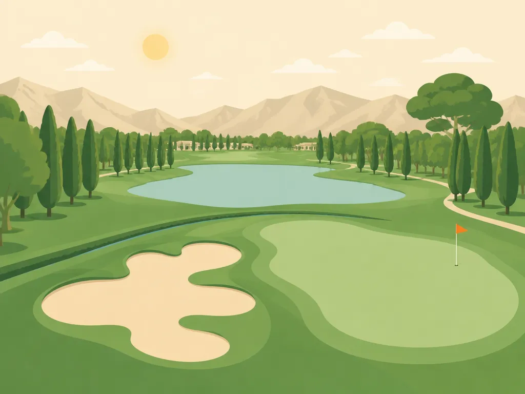 Illustration of Tamarisk Country Club
