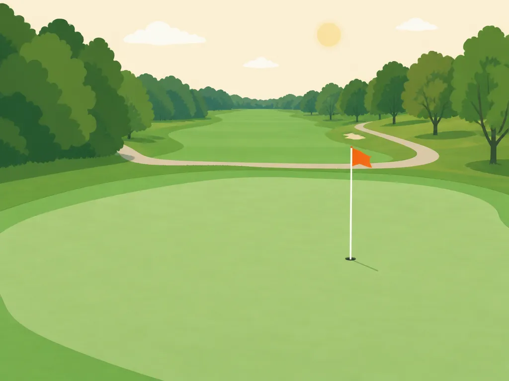 Illustration of Cedartown Meadow Lakes Golf Course