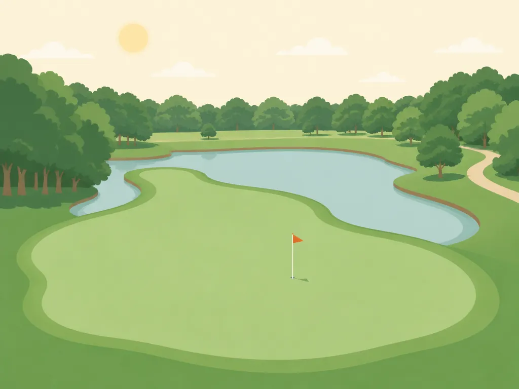 Illustration of Keperra Country Golf Club (North)
