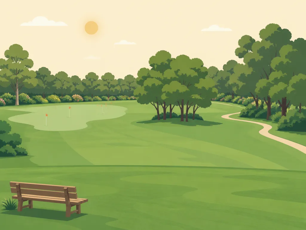 Illustration of Sefton Golf Course