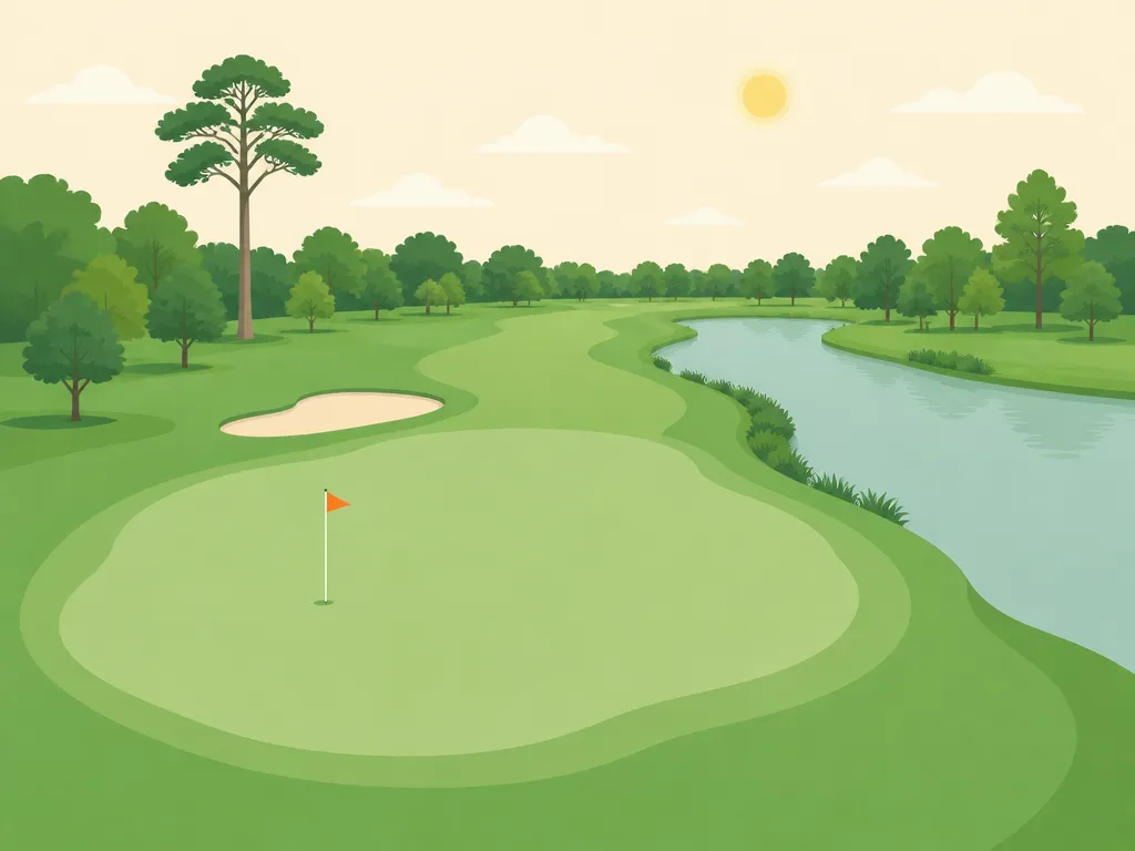 Illustration of Kempsville Greens Golf Course