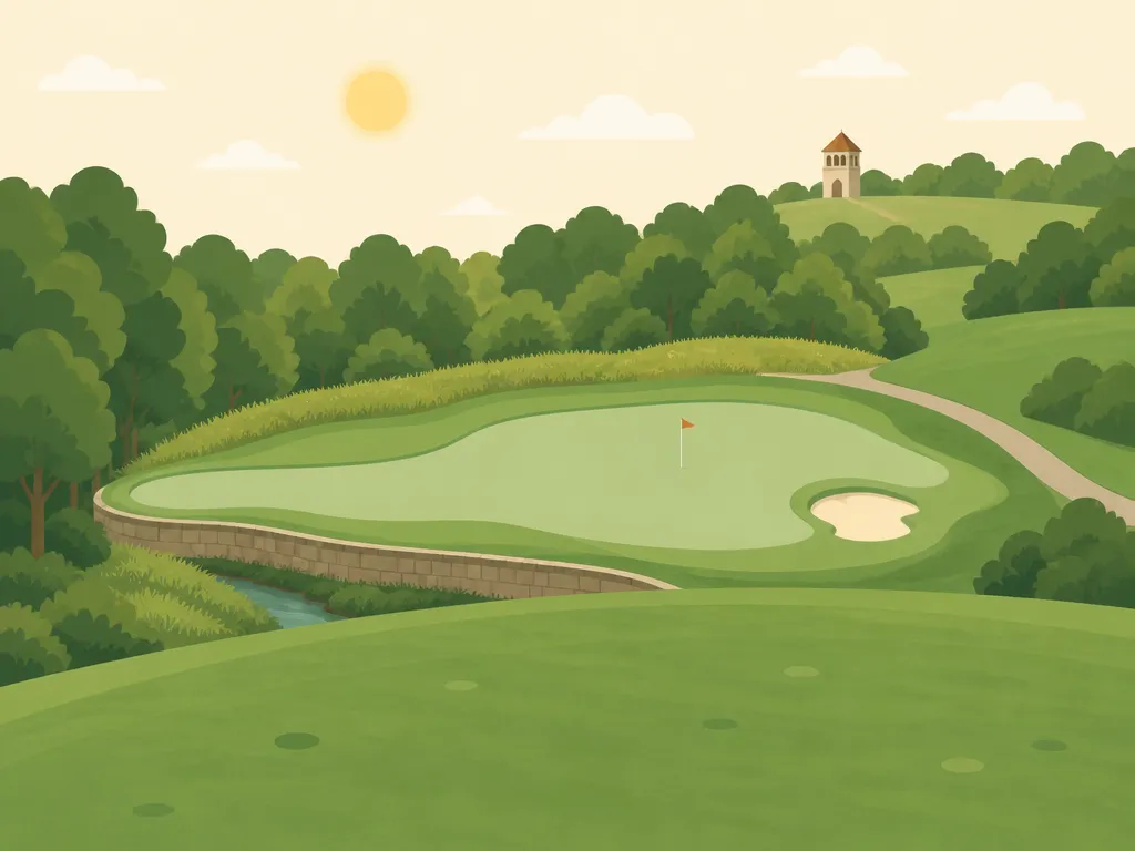 Illustration of Patriot Hills Golf Club