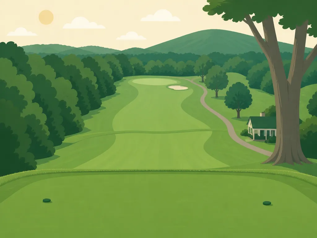 Illustration of Bartlett Country Club