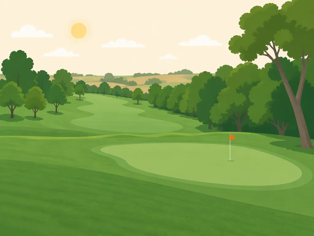 Illustration of Golf Course at Birch Creek