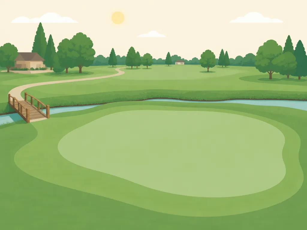 Illustration of Eagle Creek Golf Course