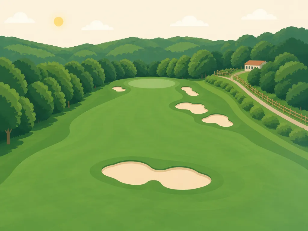 Illustration of Golfclub Der Lüderich (1-18)