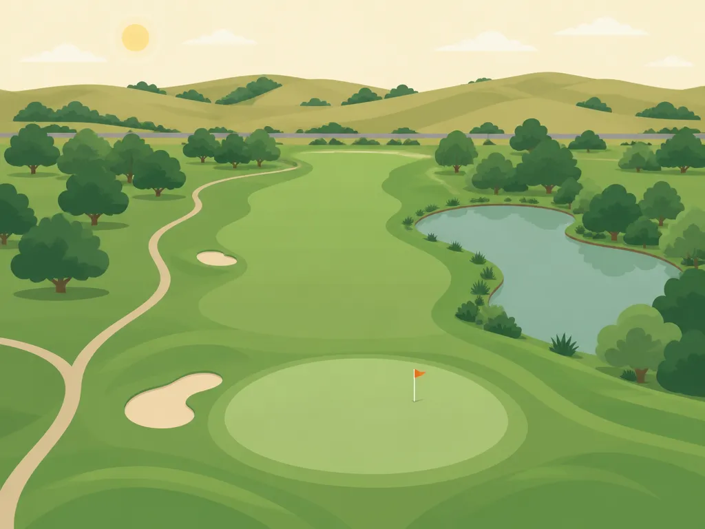 Illustration of Coyote Creek Golf Club (Tournament)