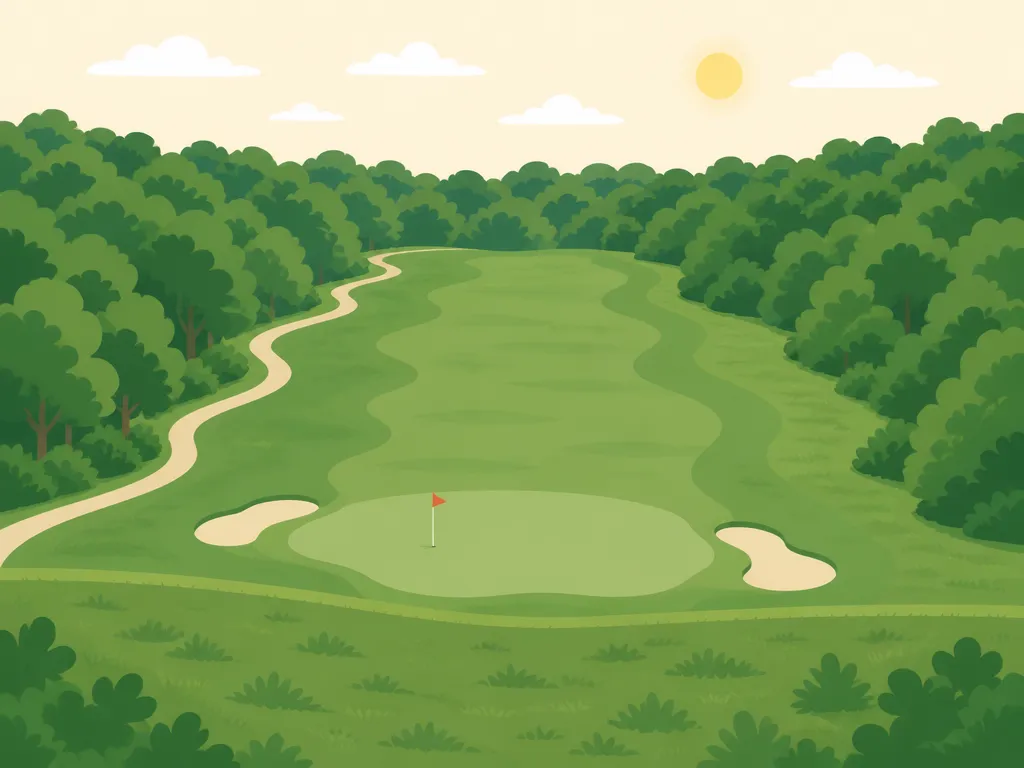 Illustration of Adams Pointe Golf Club