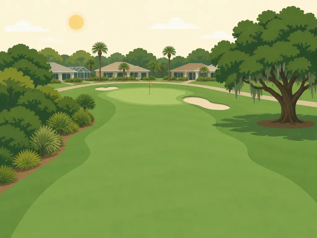 Illustration of The Villages - Executive Golf Trail (Longleaf)