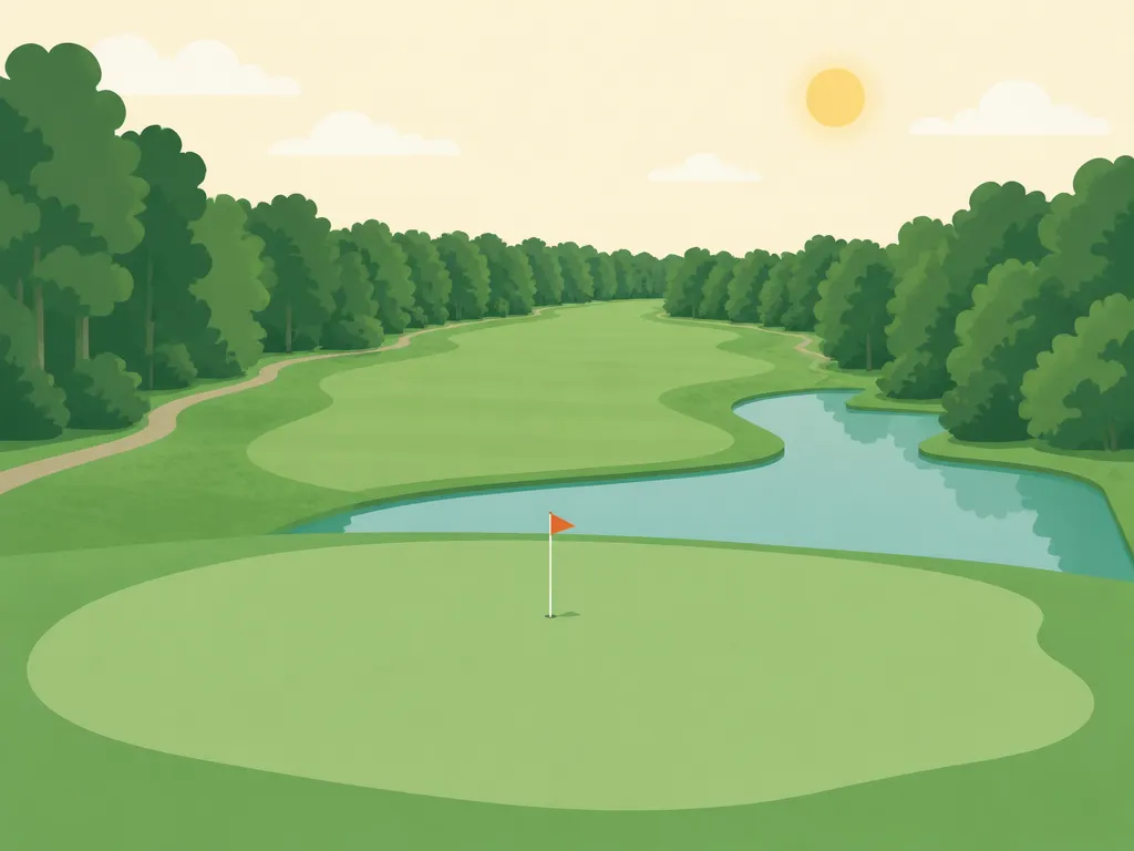 Illustration of Pine Hills Country Club