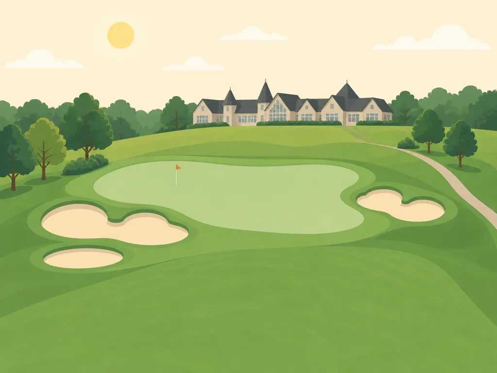 Illustration of Pinnacle Golf Club