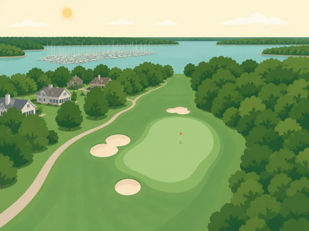 Illustration of Sound Golf Links At Albemarle Plantation