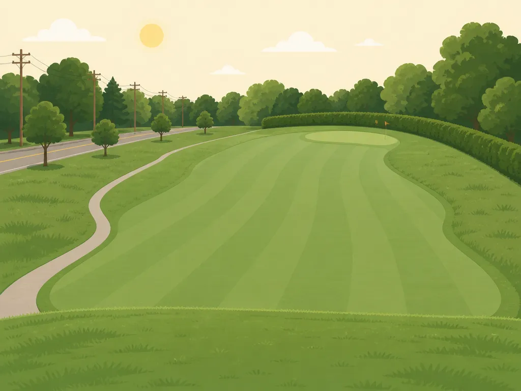 Illustration of Casolwood Golf Course