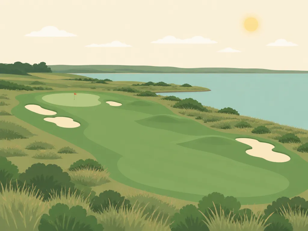 Illustration of Howard Golf Course