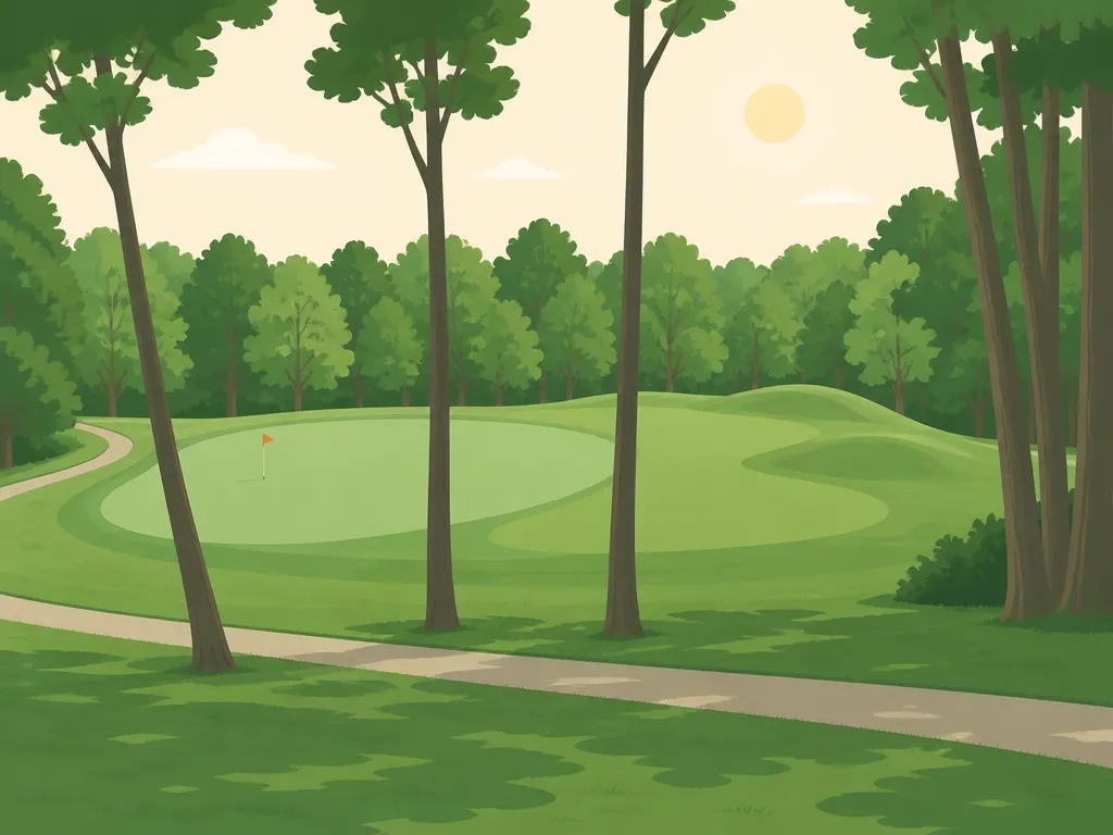 Illustration of Topstone Golf Course