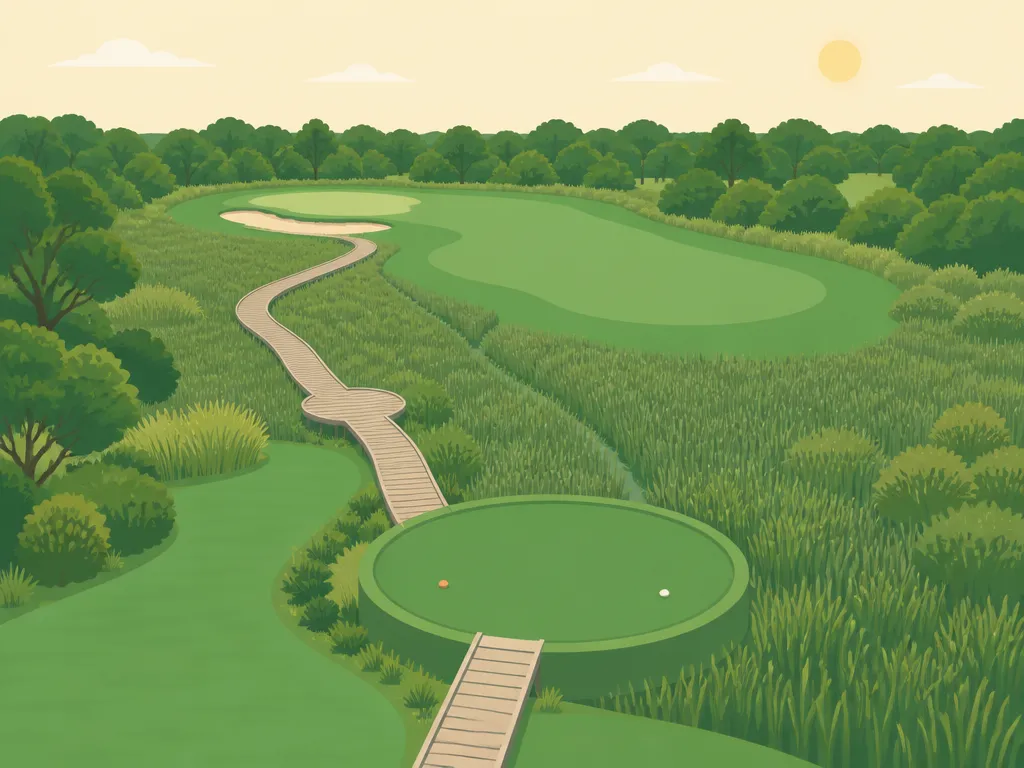 Illustration of Old Marsh Golf Club