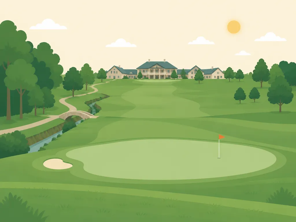 Illustration of Grandover Resort & Golf Course (East)