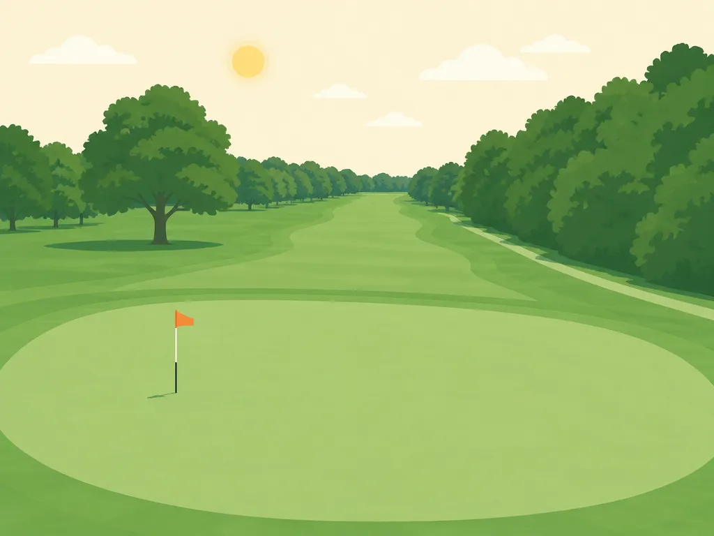 Illustration of Macktown Golf Course
