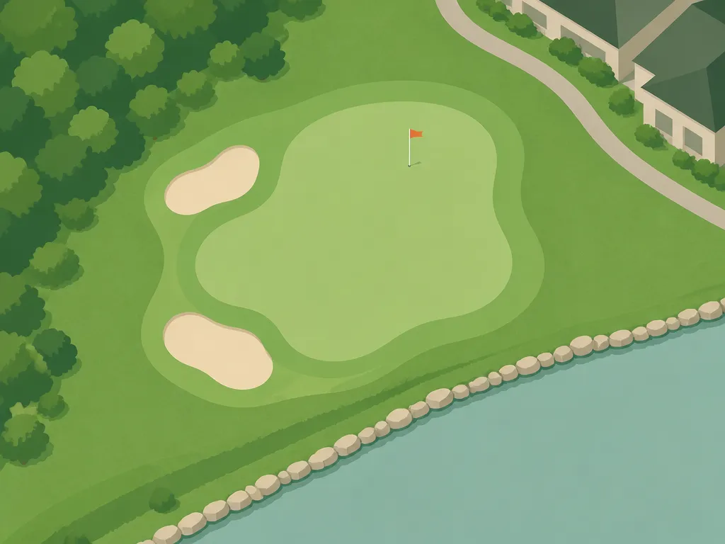 Illustration of Oakdale Golf and Country Club
