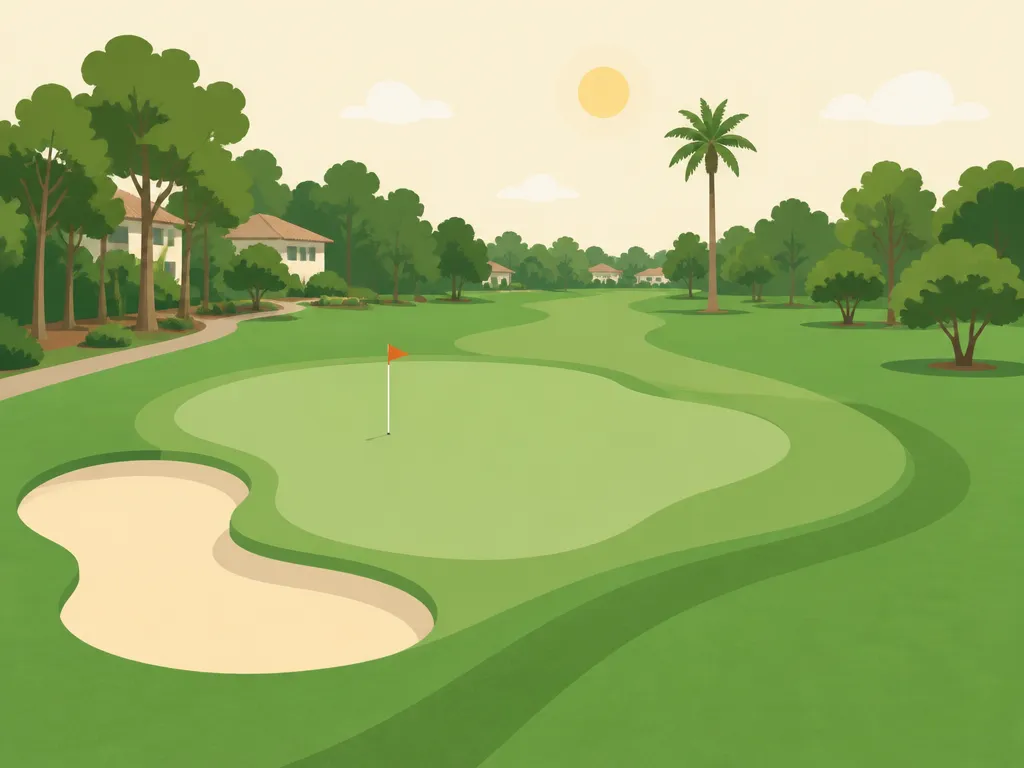 Illustration of Quail Run Golf Club