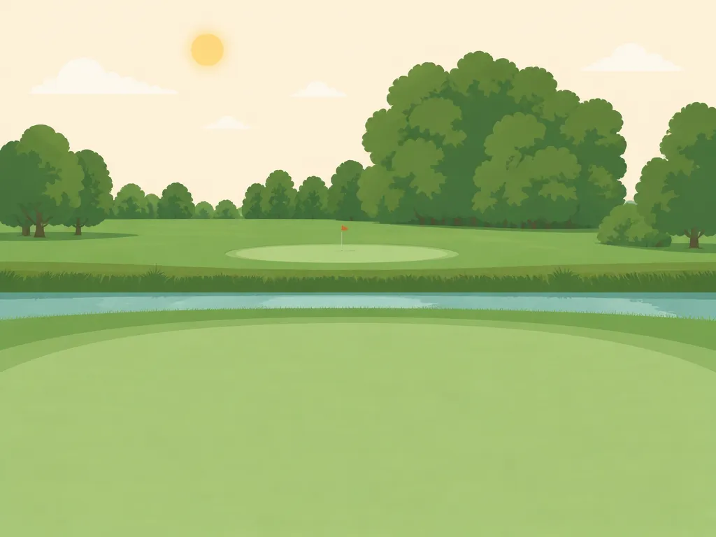 Illustration of Twin Brooks Golf Course