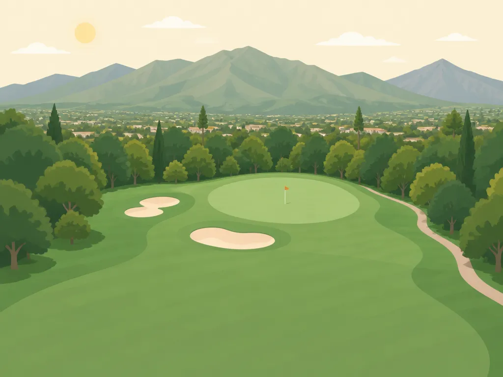 Illustration of Upland Hills Country Club