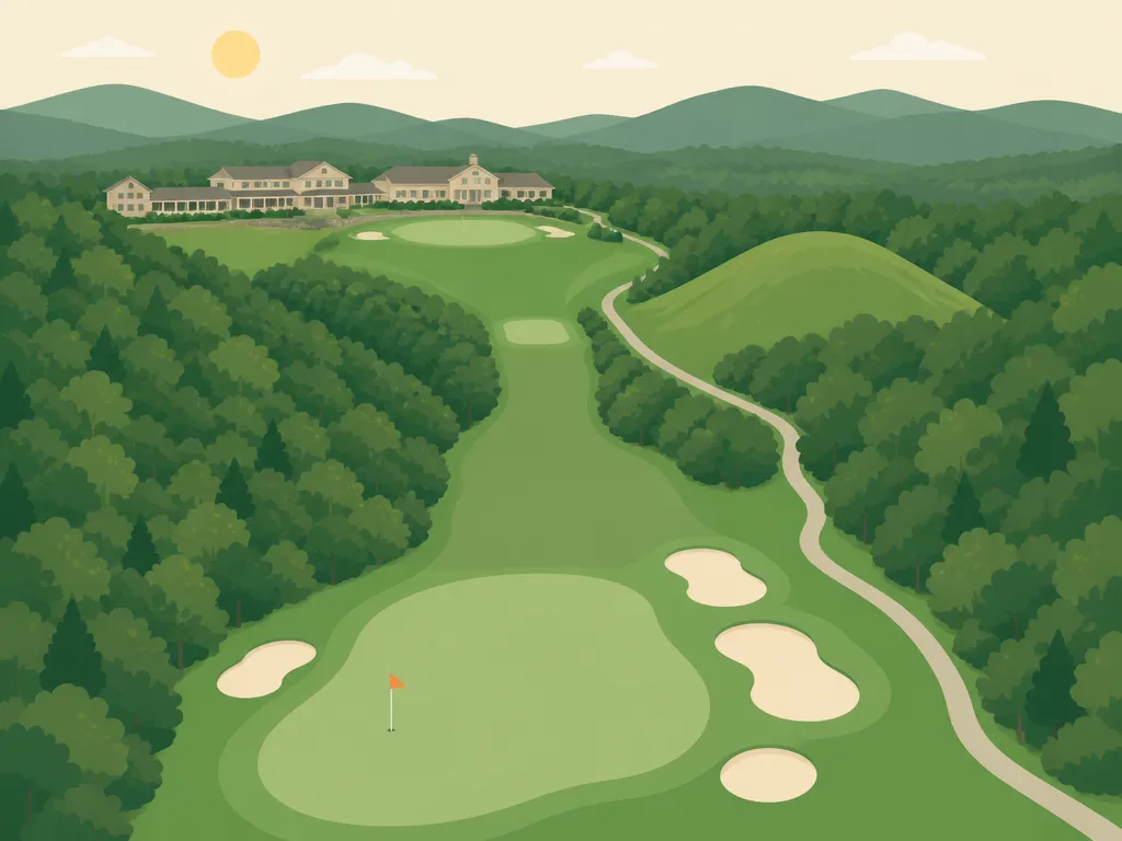 Illustration of Burlingame Country Club